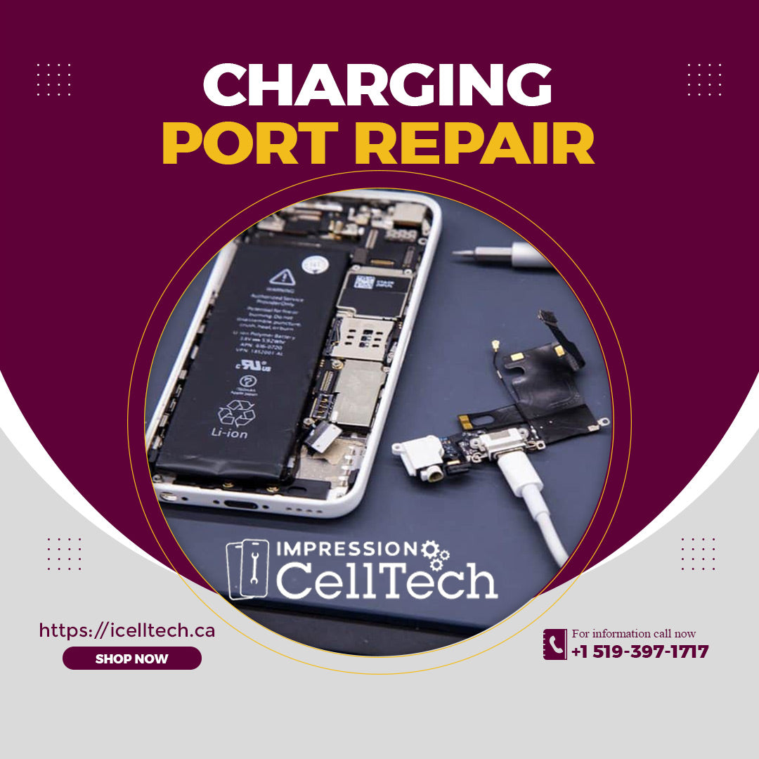 Charging Port Repair For Phones With Electrical Damage photo