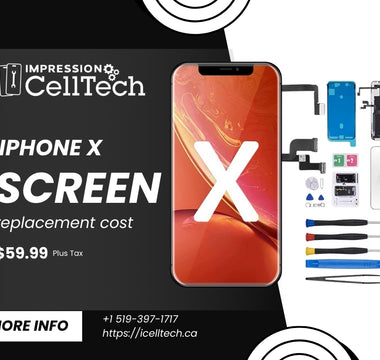 iPhone X Screen Replacement Cost - A Comprehensive Guide by Impression CellTech in Chatham