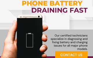 Why Is My Phone Battery Draining So Fast | Impression CellTech Chatham & Leamington