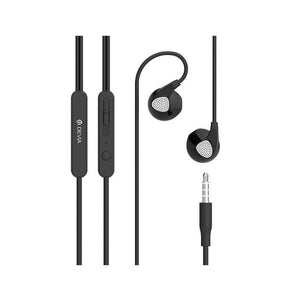 Devia Ripple in-ear headphones black